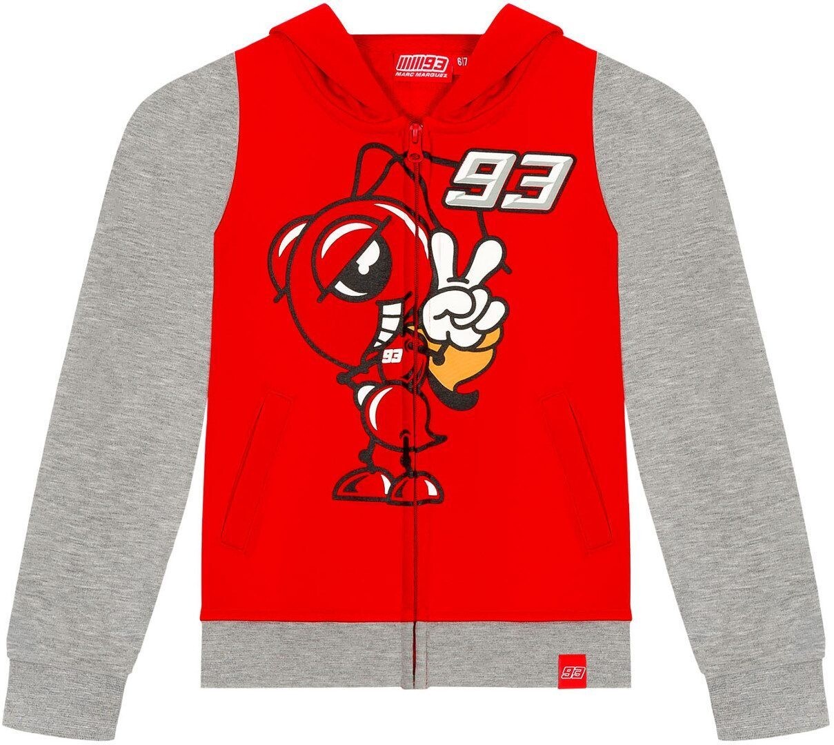 Кофта детская GP-Racing 93 Cartoon Ant Contrast Sleeves с капюшоном, серый/красный
Кофта детская GP-Racing 93 Cartoon Ant Contrast Sleeves с капюшоном, серый/красный