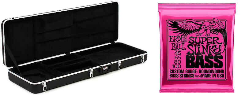 Gator GC-Bass Deluxe Формованный ABS корпус для электробас-гитары в комплекте с Ernie Ball 2834 Super Slinky Nickel Wound Electric Bass Guitar Strings - .045-.100 Gator + Ernie Ball GC-Bass=1 P02834=1
Gator GC-Bass Deluxe Формованный ABS корпус для электробас-гитары в комплекте с Ernie Ball 2834 Super Slinky Nickel Wound Electric Bass Guitar Strings - .045-.100 Gator + Ernie Ball GC-Bass=1 P02834=1