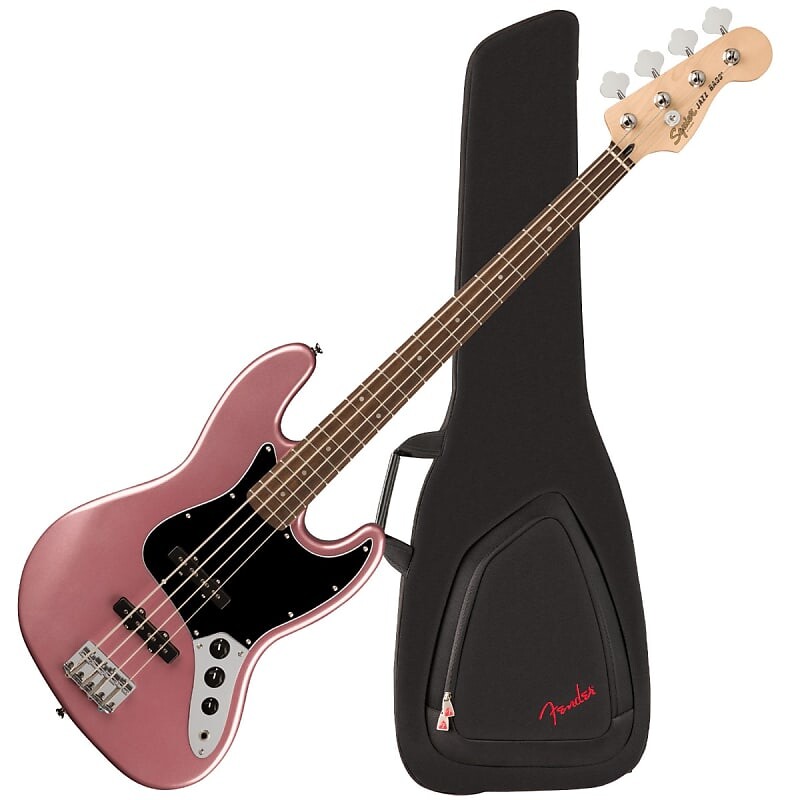 Squier Affinity Jazz Bass - Laurel, Burgundy Mist PERFORMER PAK Affinity Jazz Burgundy Mist
Squier Affinity Jazz Bass - Laurel, Burgundy Mist PERFORMER PAK Affinity Jazz Burgundy Mist