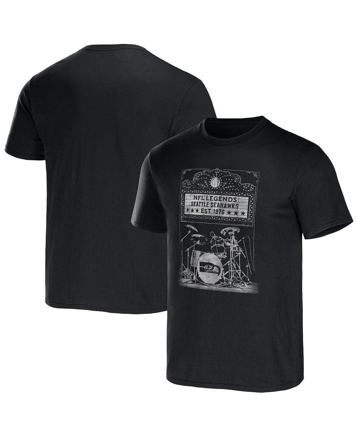 Мужская футболка nfl x darius rucker collection by black seattle seahawks band Fanatics, черный
Мужская футболка nfl x darius rucker collection by black seattle seahawks band Fanatics, черный