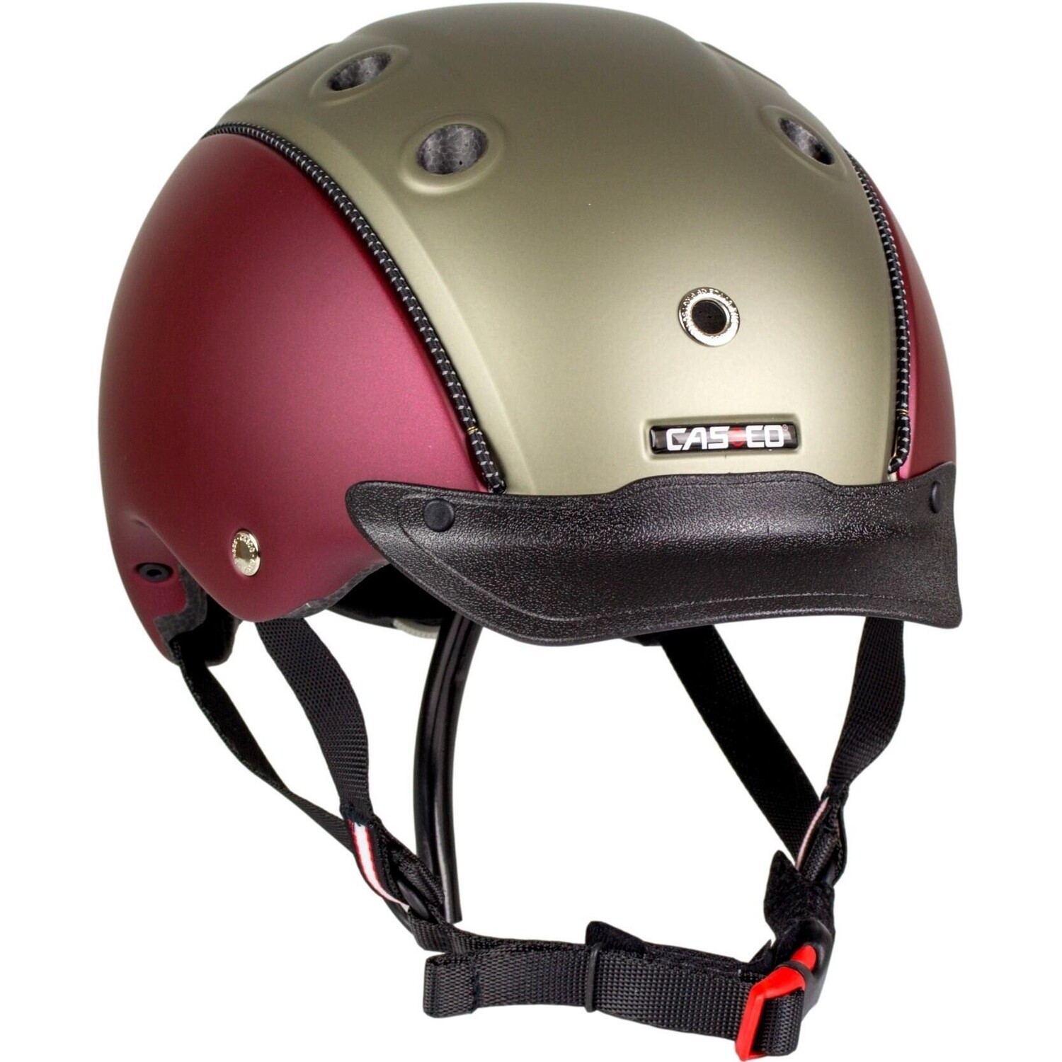 Шлем Tournament Casco Choice для верховой езды, бордово-красный / оливково-зеленый
Шлем Tournament Casco Choice для верховой езды, бордово-красный / оливково-зеленый