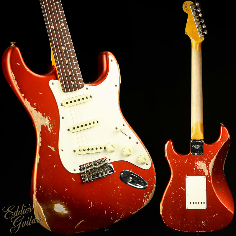 Fender Custom Shop 1959 Stratocaster Heavy Relic — Super Faded/Aged Candy Apple Red Custom Shop 1959 Stratocaster Heavy Relic - Super Faded/Aged Candy Apple Red
Fender Custom Shop 1959 Stratocaster Heavy Relic — Super Faded/Aged Candy Apple Red Custom Shop 1959 Stratocaster Heavy Relic - Super Faded/Aged Candy Apple Red