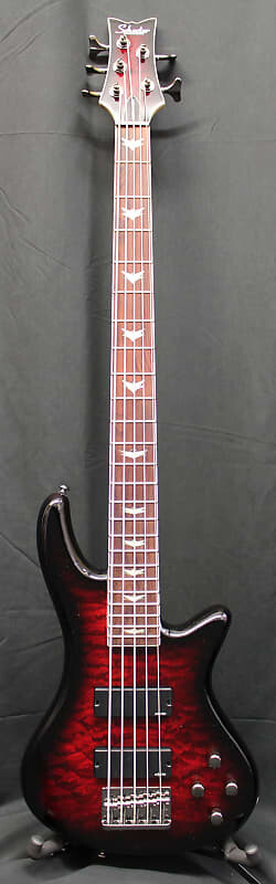 Бас-гитара Schecter Stiletto Extreme-5 Black Cherry Burst Stiletto Extreme-5 Electric Bass Guitar
Бас-гитара Schecter Stiletto Extreme-5 Black Cherry Burst Stiletto Extreme-5 Electric Bass Guitar