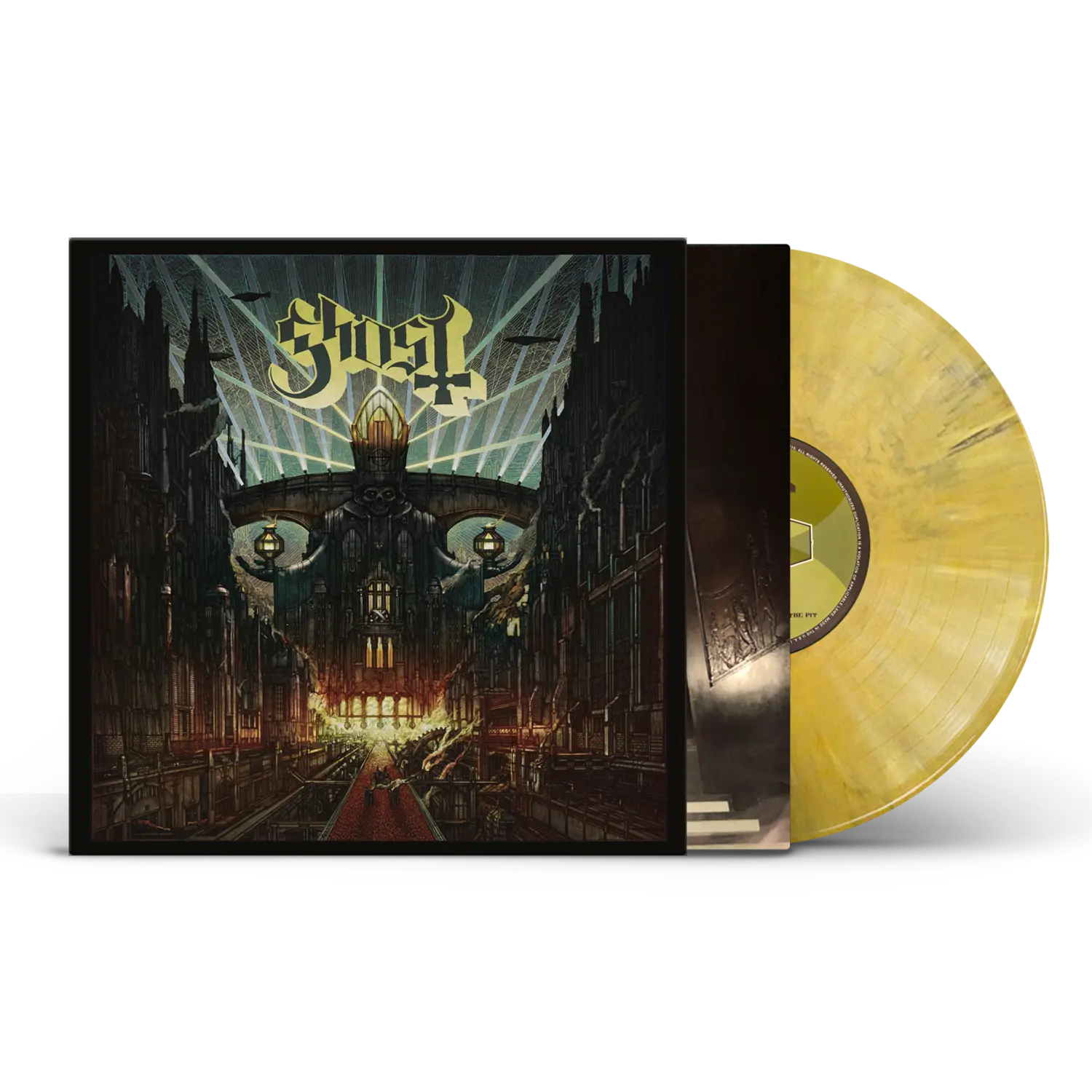 Виниловая пластинка Meliora - limited edition yellow w/ black & white smear lp Ghost
Виниловая пластинка Meliora - limited edition yellow w/ black & white smear lp Ghost