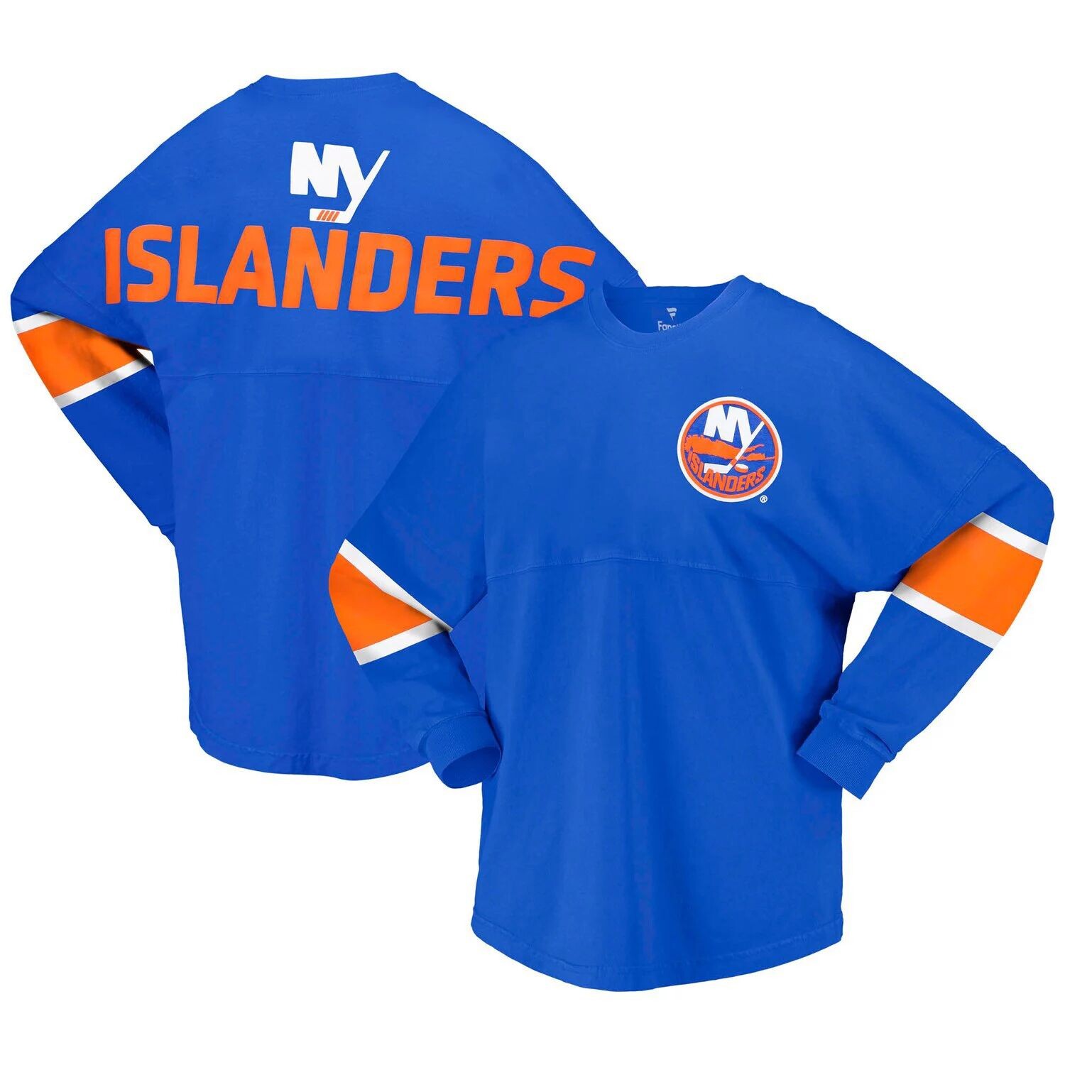 Женская футболка из джерси с длинным рукавом Fanatics Royal New York Islanders Fanatics
Женская футболка из джерси с длинным рукавом Fanatics Royal New York Islanders Fanatics