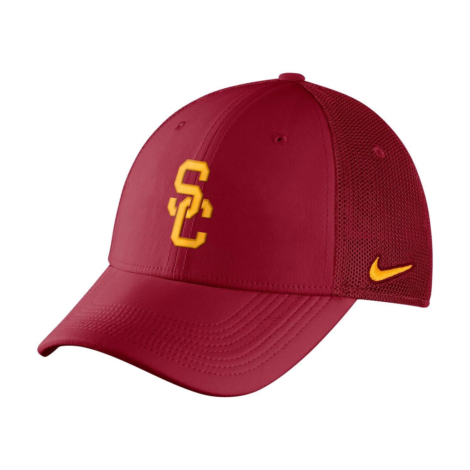 Мужская кепка Nike Crimson USC Trojans Legacy91 Meshback Swoosh Performance Flex.
Мужская кепка Nike Crimson USC Trojans Legacy91 Meshback Swoosh Performance Flex.