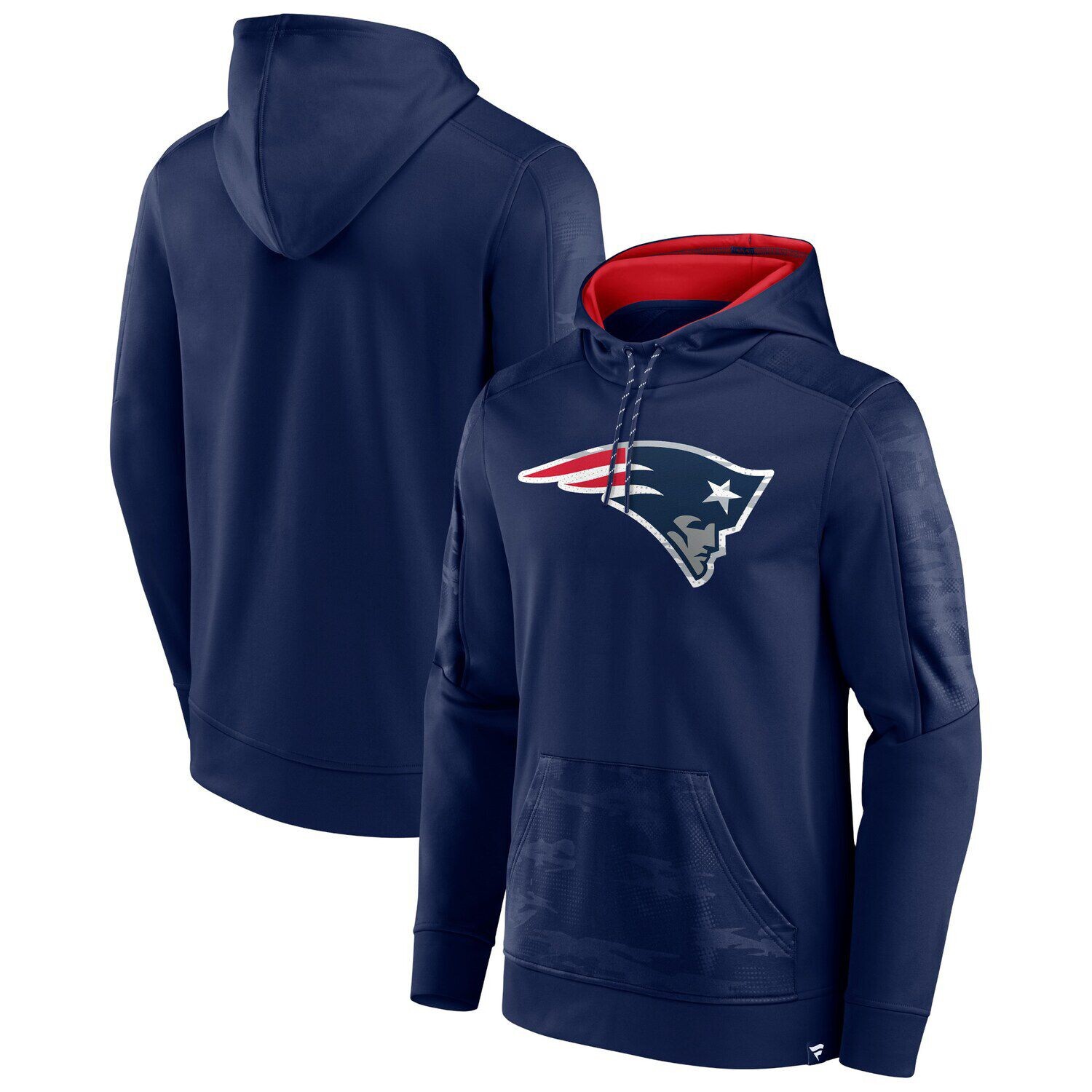 Мужской пуловер с капюшоном темно-синего цвета с логотипом New England Patriots On The Ball Fanatics, Синий
Мужской пуловер с капюшоном темно-синего цвета с логотипом New England Patriots On The Ball Fanatics, Синий
