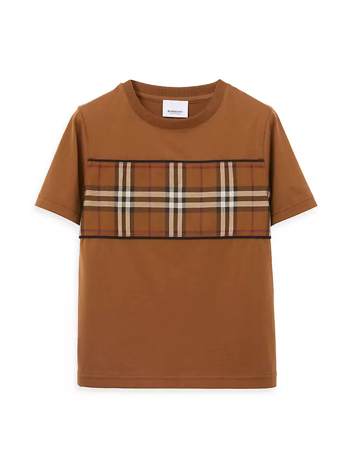 Футболка в клетку Little Boy's & Boy's в кедровую клетку Burberry, цвет dark birch brown
Футболка в клетку Little Boy's & Boy's в кедровую клетку Burberry, цвет dark birch brown