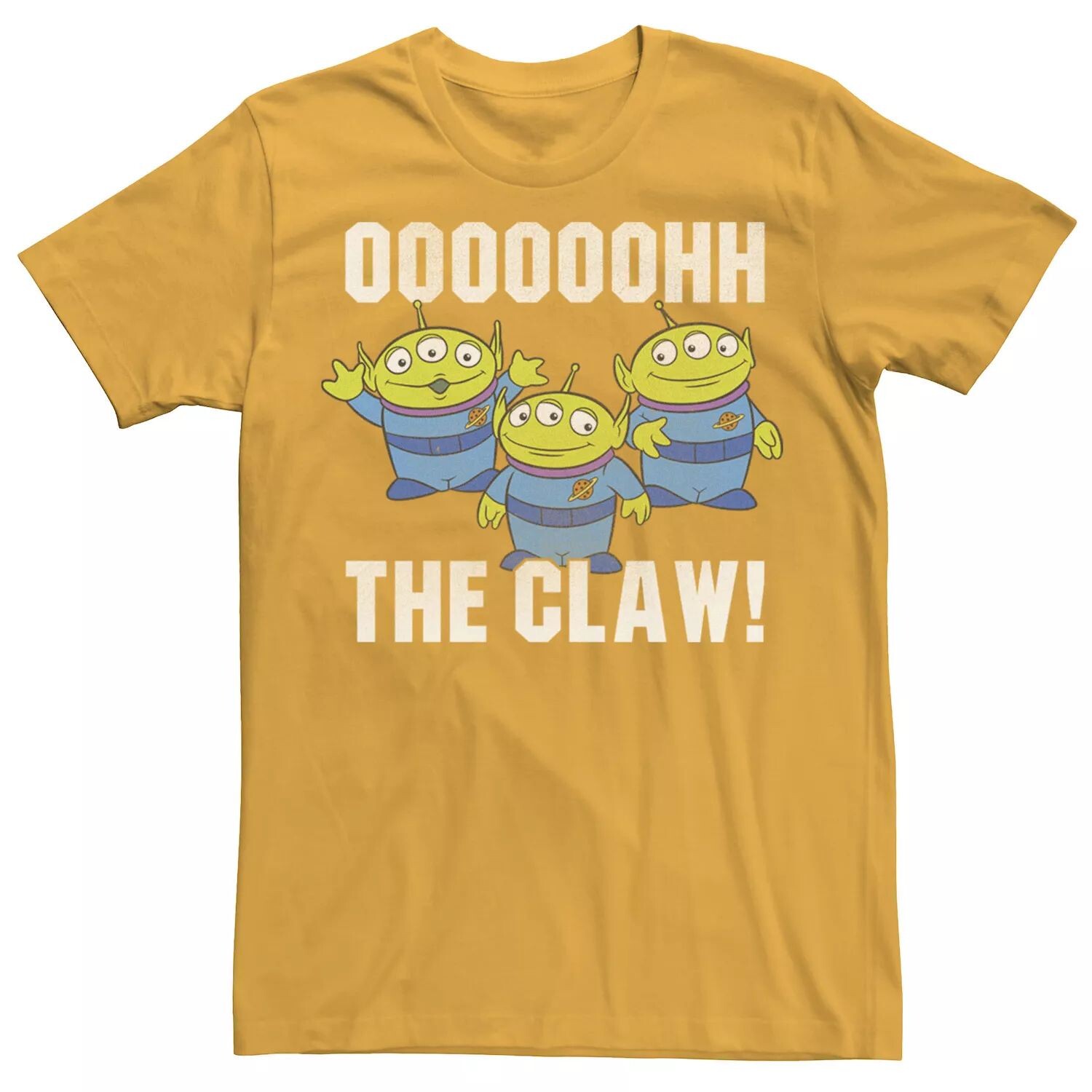 Мужская потертая футболка Disney Pixar Toy Story Aliens The Claw Licensed Character, золотой, Желтый
Мужская потертая футболка Disney Pixar Toy Story Aliens The Claw Licensed Character, золотой, Желтый