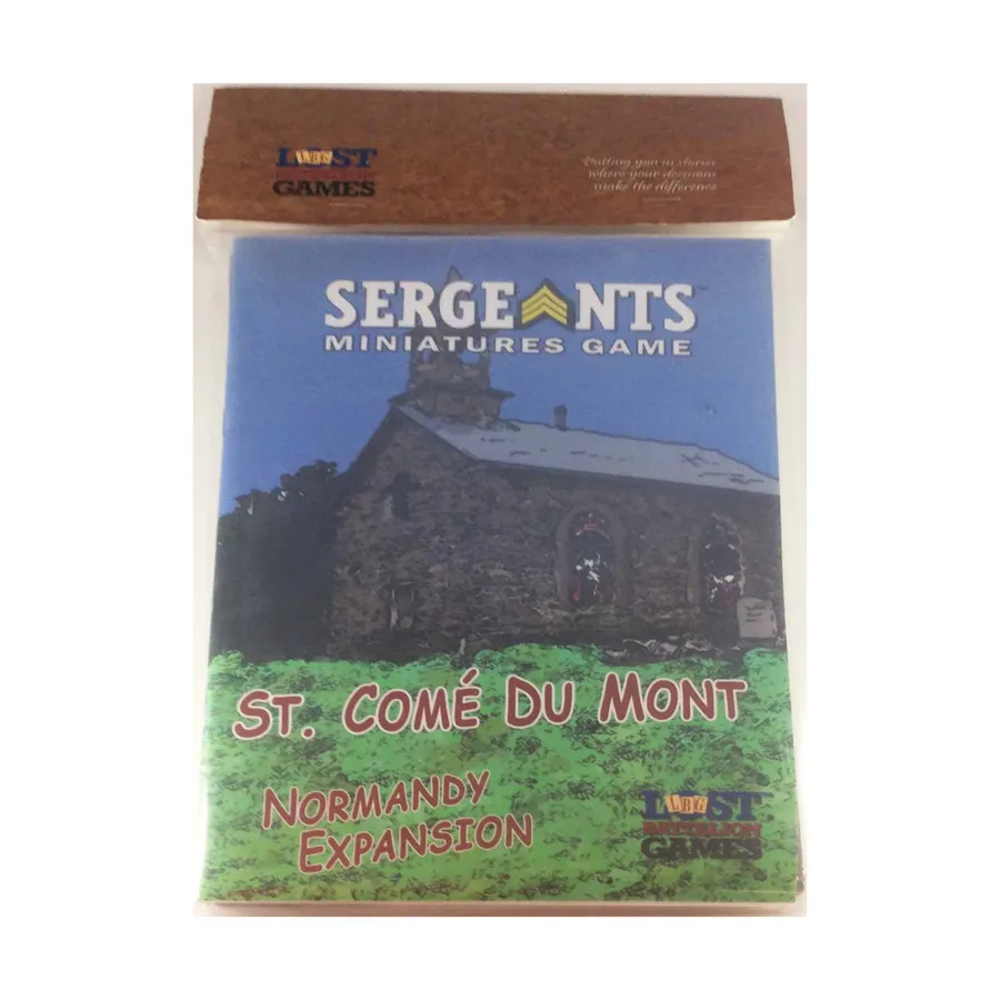 Расширение Нормандии — Сен-Ком-дю-Мон, Sergeants Miniatures Game - Core & Assorted
Расширение Нормандии — Сен-Ком-дю-Мон, Sergeants Miniatures Game - Core & Assorted