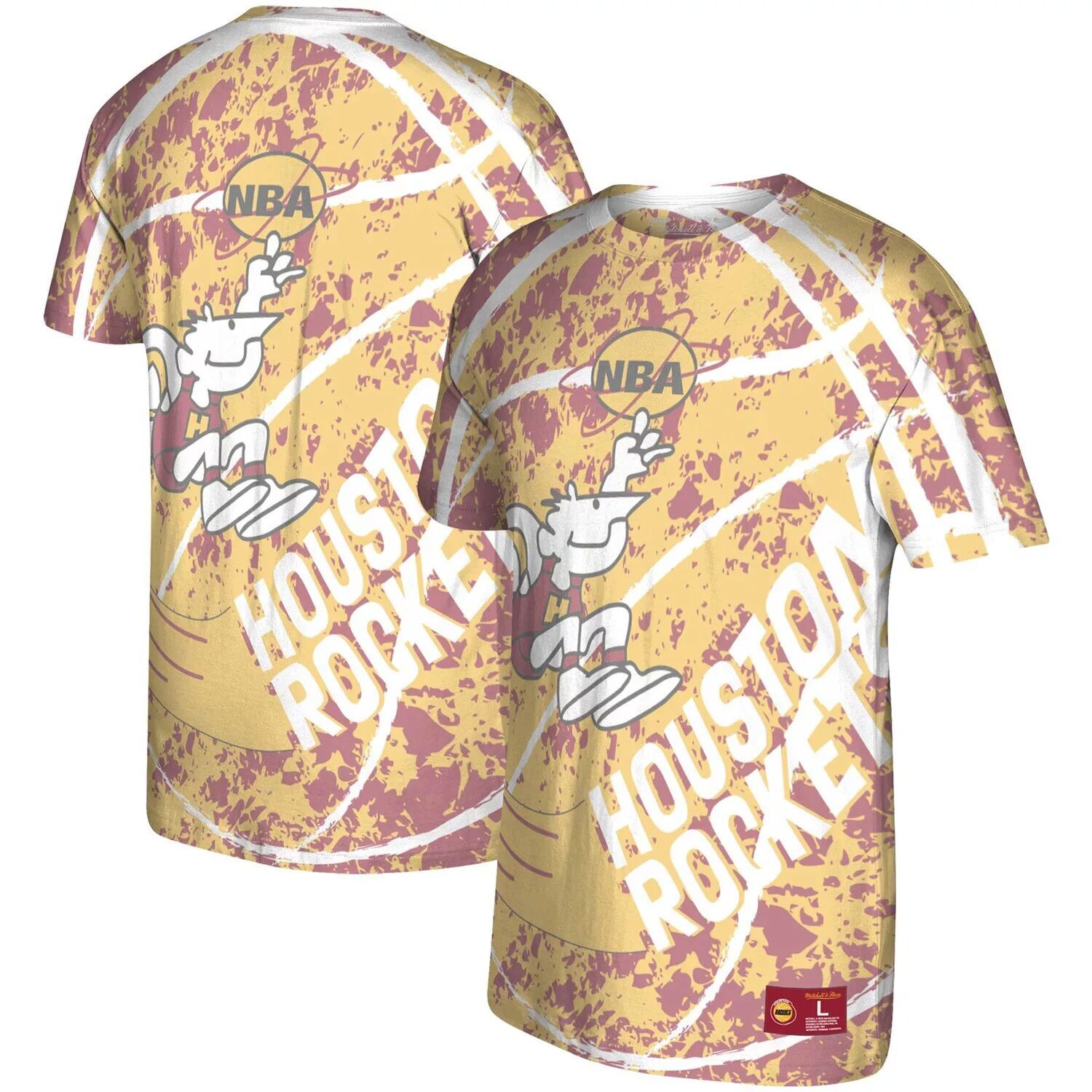 Мужская футболка Mitchell & Ness Gold Houston Rockets Hardwood Classics Jumbotron
Мужская футболка Mitchell & Ness Gold Houston Rockets Hardwood Classics Jumbotron