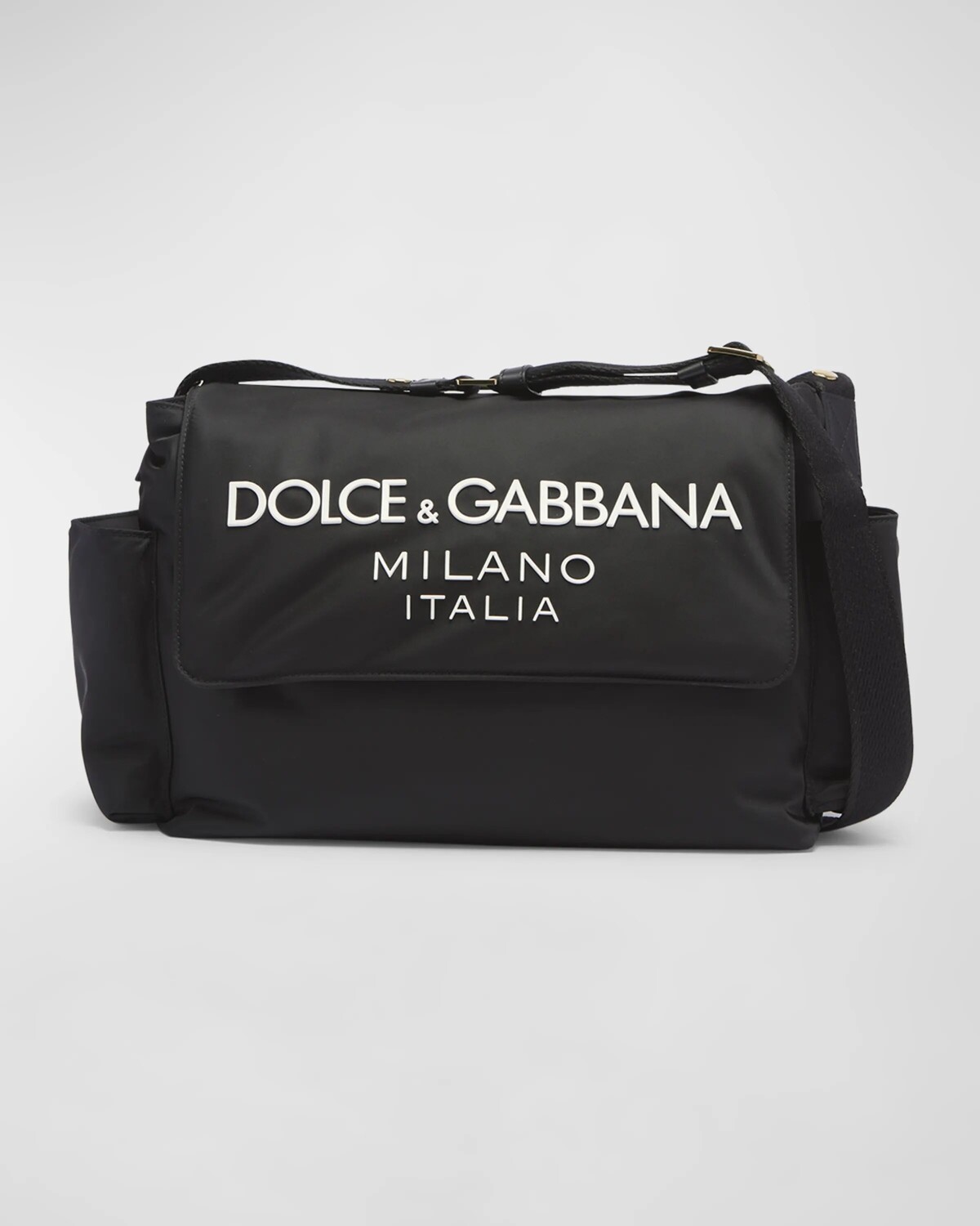 Детская нейлоновая сумка для подгузников с логотипом Dolce&Gabbana, цвет Black/White
Детская нейлоновая сумка для подгузников с логотипом Dolce&Gabbana, цвет Black/White