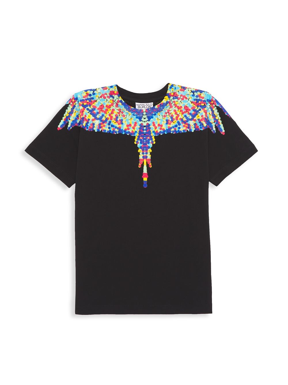 Футболка Little Boy's & Boy's с крыльями в стиле пуантилизм Marcelo Burlon, черный
Футболка Little Boy's & Boy's с крыльями в стиле пуантилизм Marcelo Burlon, черный