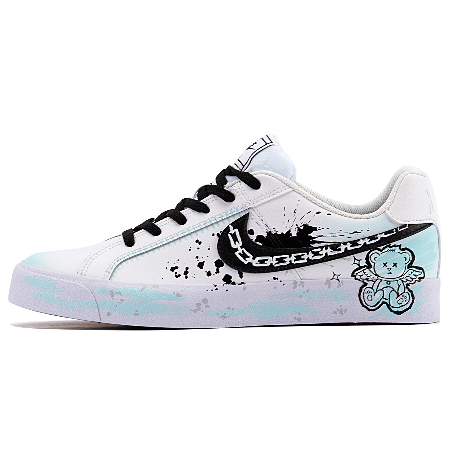 Кроссовки Nike Court Royale Skateboarding Shoes Men Low-top White/blue, синий/белый
Кроссовки Nike Court Royale Skateboarding Shoes Men Low-top White/blue, синий/белый