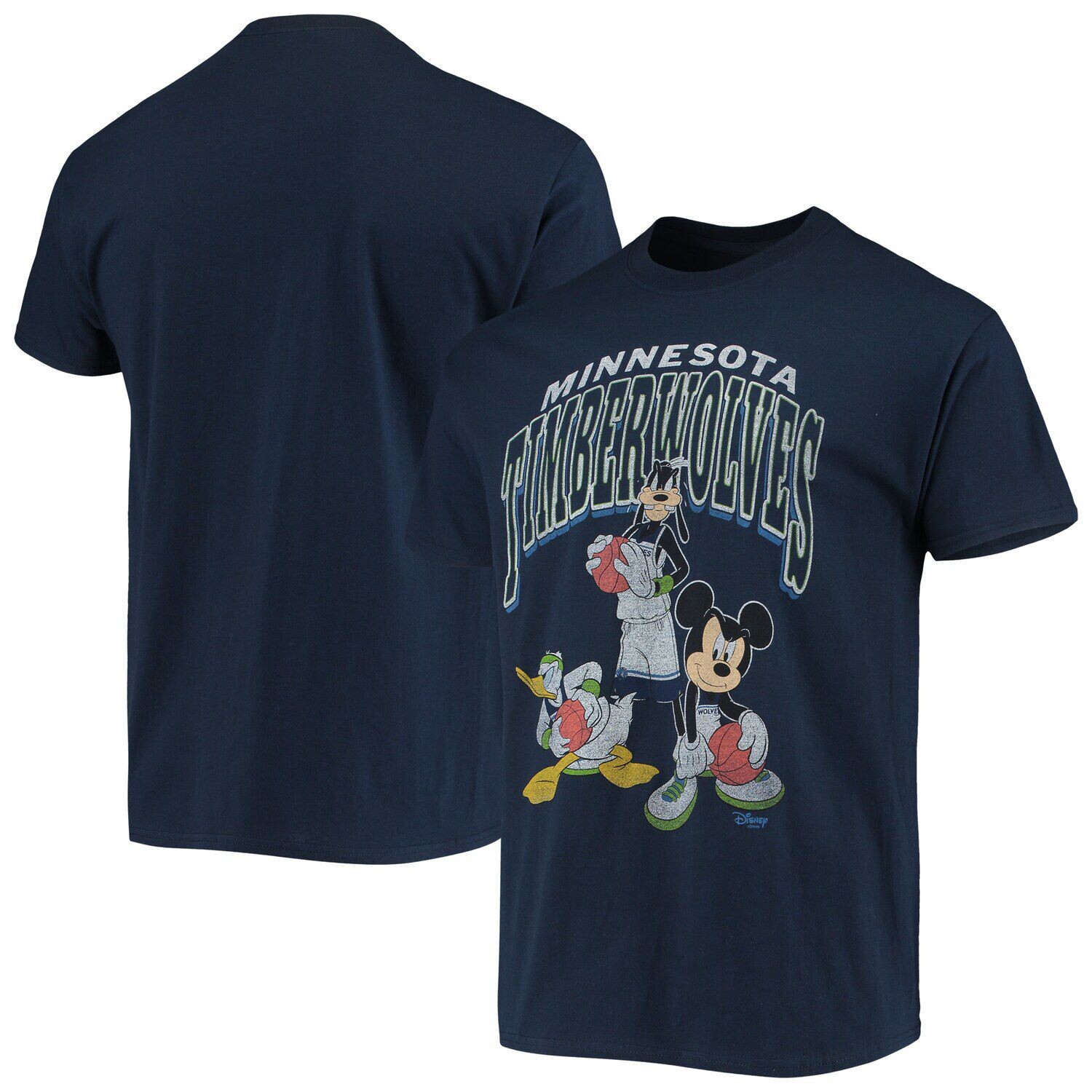 Мужская темно-синяя футболка Junk Food Minnesota Timberwolves Disney Mickey Squad
Мужская темно-синяя футболка Junk Food Minnesota Timberwolves Disney Mickey Squad