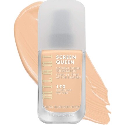 Жидкая тональная основа Milani Screen Queen Liquid Foundation с технологией цифрового фильтра синего света Golden Fair
Жидкая тональная основа Milani Screen Queen Liquid Foundation с технологией цифрового фильтра синего света Golden Fair