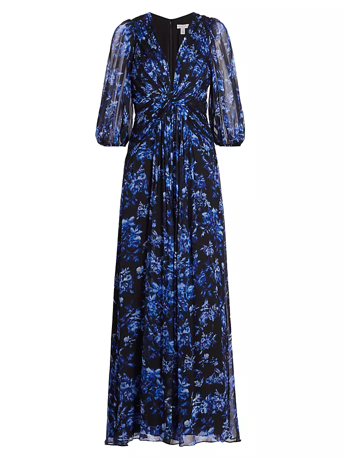 Платье макси с цветочным принтом и узлом спереди Ml Monique Lhuillier, цвет ikat toile
Платье макси с цветочным принтом и узлом спереди Ml Monique Lhuillier, цвет ikat toile