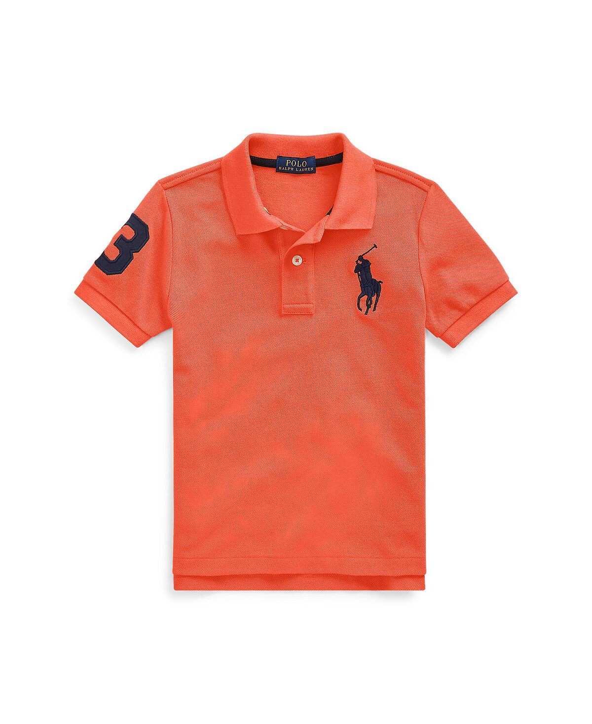 Рубашка-поло из хлопковой сетки Big Pony для малышей и маленьких мальчиков Polo Ralph Lauren
Рубашка-поло из хлопковой сетки Big Pony для малышей и маленьких мальчиков Polo Ralph Lauren