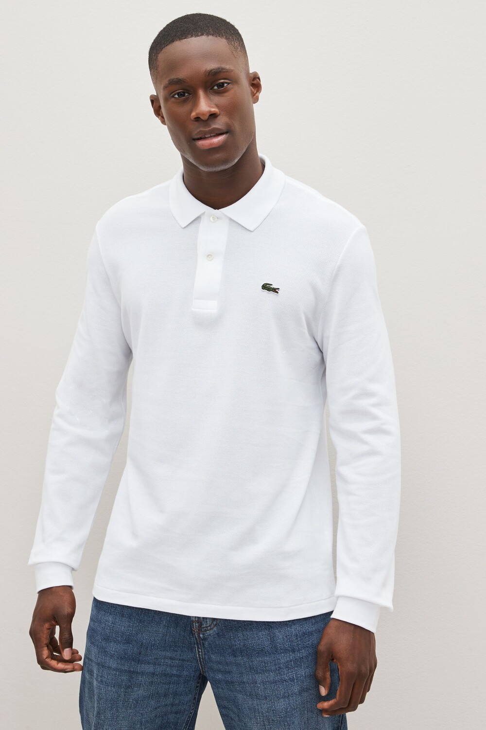 Лучшая мужская белая рубашка-поло с длинными рукавами Core Essentials Lacoste, белый
Лучшая мужская белая рубашка-поло с длинными рукавами Core Essentials Lacoste, белый