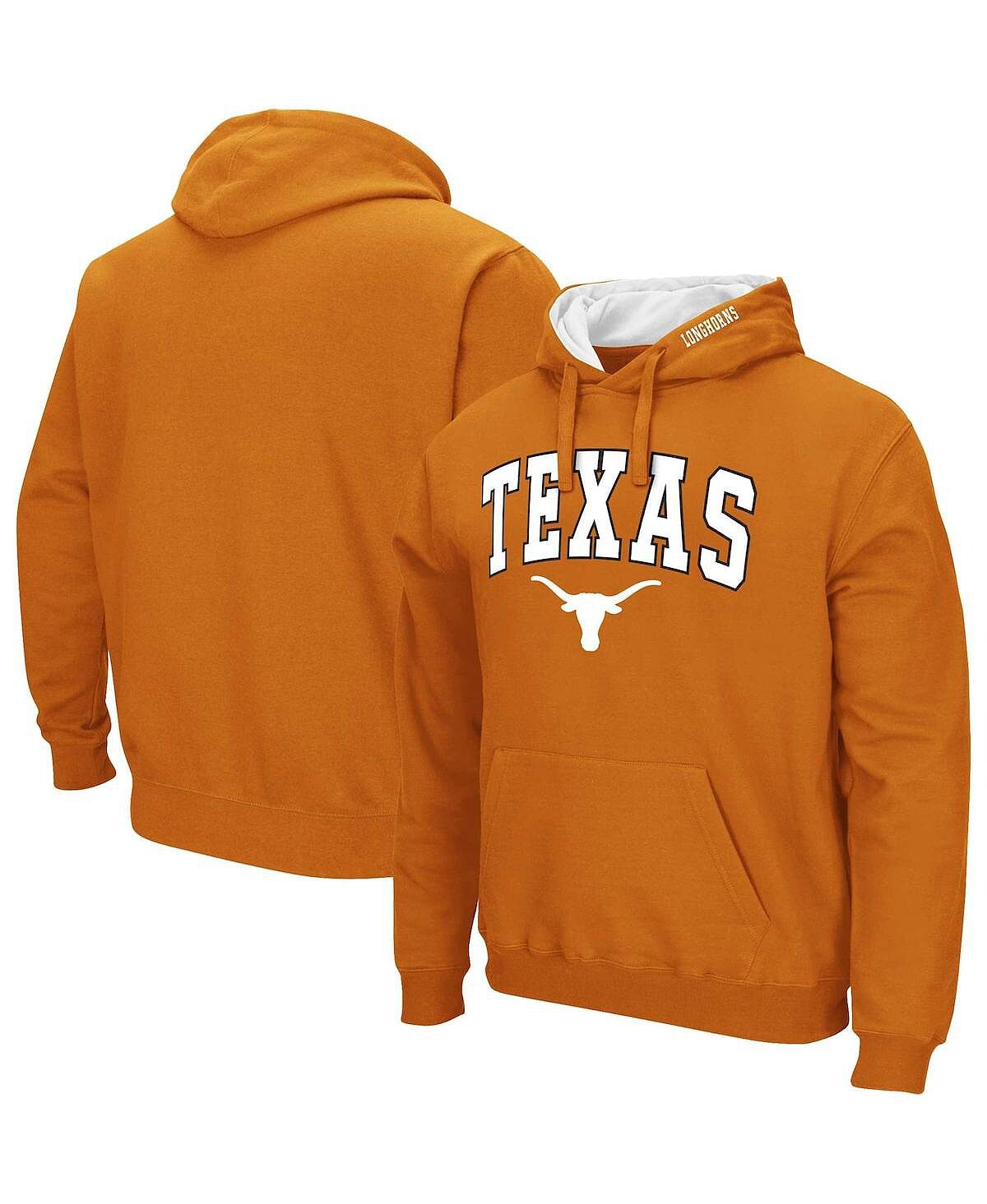 Мужской пуловер с капюшоном Texas Orange Texas Longhorns Arch & Team Logo 3.0 Colosseum
Мужской пуловер с капюшоном Texas Orange Texas Longhorns Arch & Team Logo 3.0 Colosseum