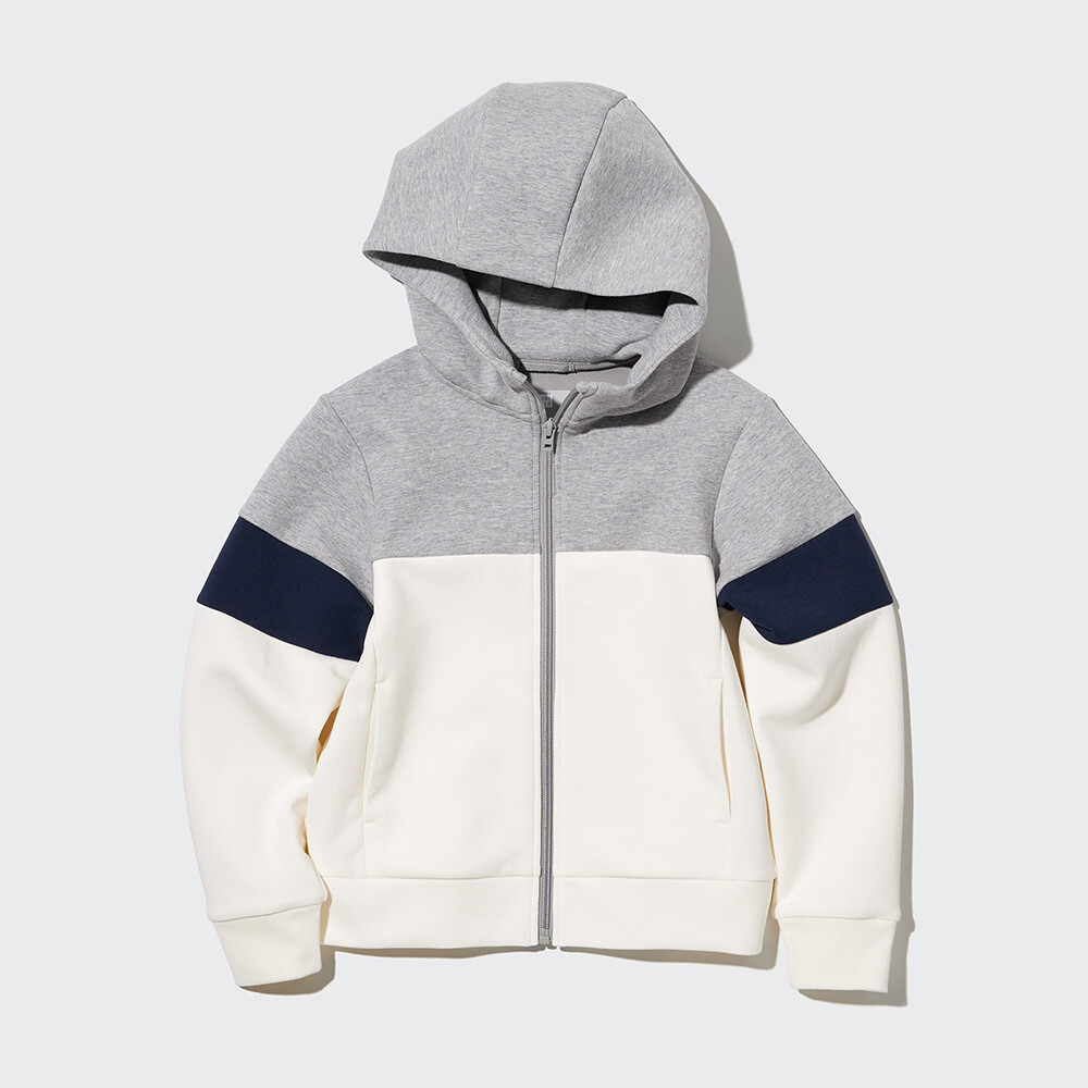 Толстовка Uniqlo унисекс спортивная высокоэластичная с капюшоном на молнии и длинными рукавами, серый
Толстовка Uniqlo унисекс спортивная высокоэластичная с капюшоном на молнии и длинными рукавами, серый