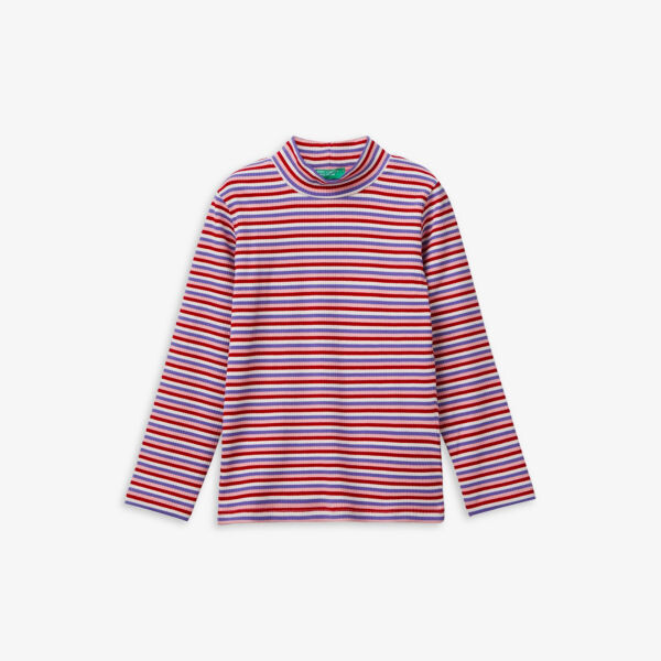 Топ из эластичной ткани в рубчик с высоким воротником 18 месяцев-6 лет Benetton, мультиколор
Топ из эластичной ткани в рубчик с высоким воротником 18 месяцев-6 лет Benetton, мультиколор