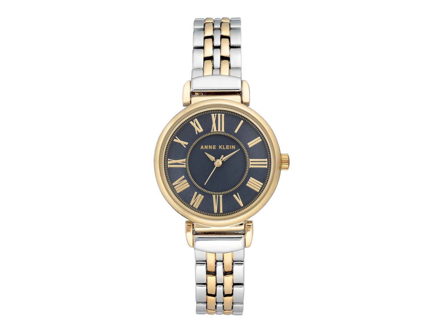 Часы Anne Klein с римскими цифрами – ФИНАЛЬНАЯ РАСПРОДАЖА, золото/серебро/темно-синий
Часы Anne Klein с римскими цифрами – ФИНАЛЬНАЯ РАСПРОДАЖА, золото/серебро/темно-синий