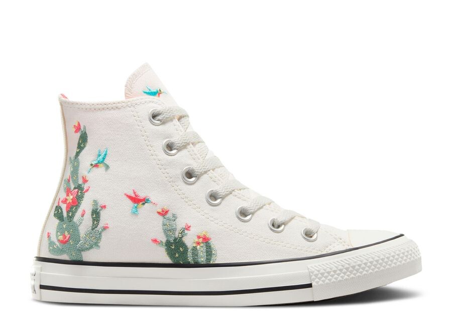 Кроссовки Converse Chuck Taylor All Star High 'Succulent Embroidery', кремовый, Серый
Кроссовки Converse Chuck Taylor All Star High 'Succulent Embroidery', кремовый, Серый