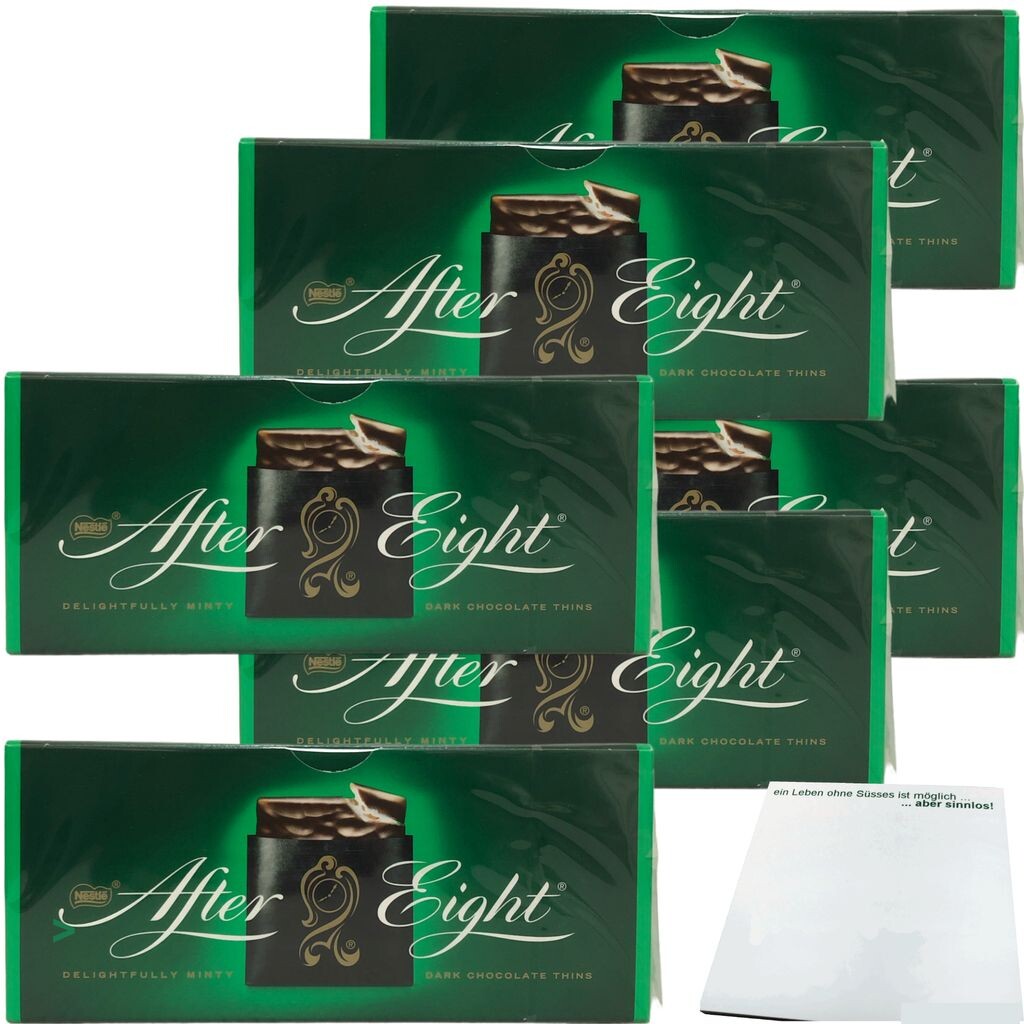 Таблетки Nestle After Eight Classic с мятой, 6 шт. в упаковке (6x200 г) + блок уси USY
Таблетки Nestle After Eight Classic с мятой, 6 шт. в упаковке (6x200 г) + блок уси USY