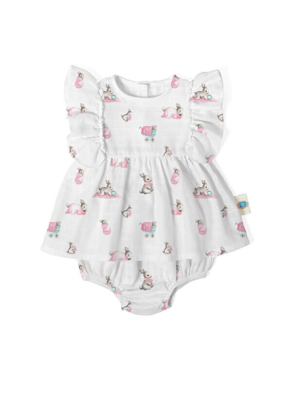 Летнее платье для девочки из муслина с оборками Bébé lapin розового цвета Deux Lapins, розовый
Летнее платье для девочки из муслина с оборками Bébé lapin розового цвета Deux Lapins, розовый