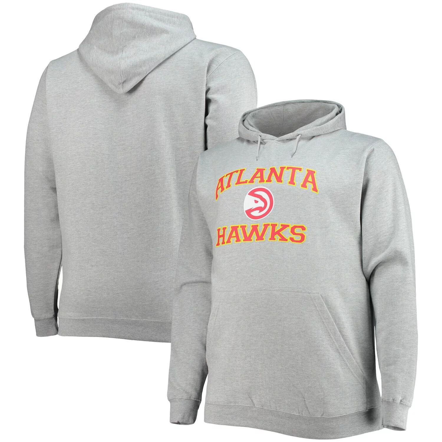 Мужской серый пуловер с капюшоном Atlanta Hawks Big & Tall Heart & Soul с капюшоном
Мужской серый пуловер с капюшоном Atlanta Hawks Big & Tall Heart & Soul с капюшоном
