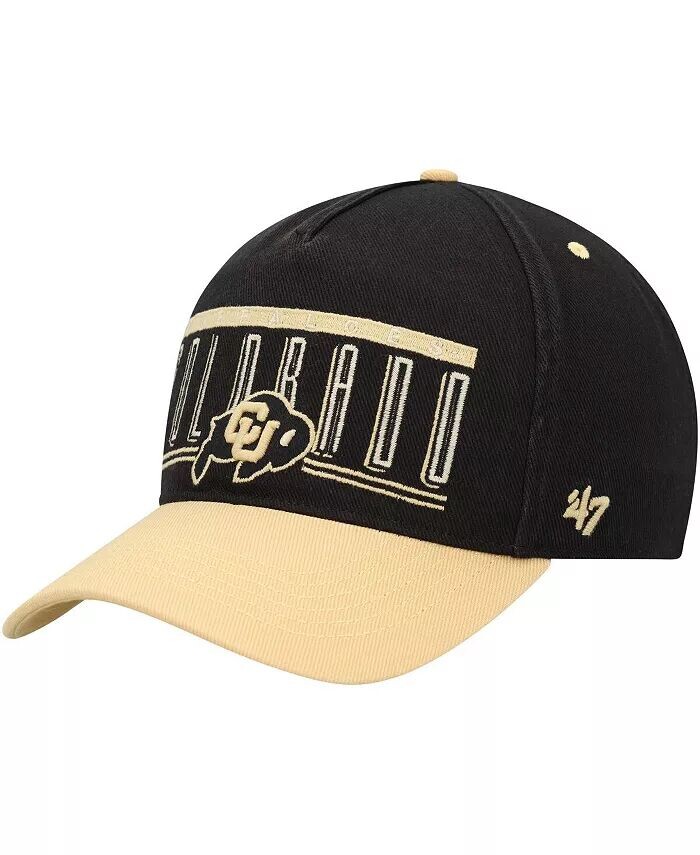 Мужская черная регулируемая кепка Colorado Buffaloes с двойным заголовком '47 Brand, черный
Мужская черная регулируемая кепка Colorado Buffaloes с двойным заголовком '47 Brand, черный