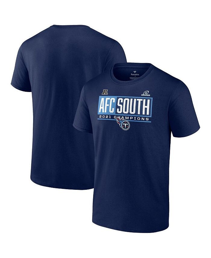 Мужская темно-синяя футболка Tennessee Titans 2021 AFC South Division Champions Blocked Favorite Fanatics, синий
Мужская темно-синяя футболка Tennessee Titans 2021 AFC South Division Champions Blocked Favorite Fanatics, синий