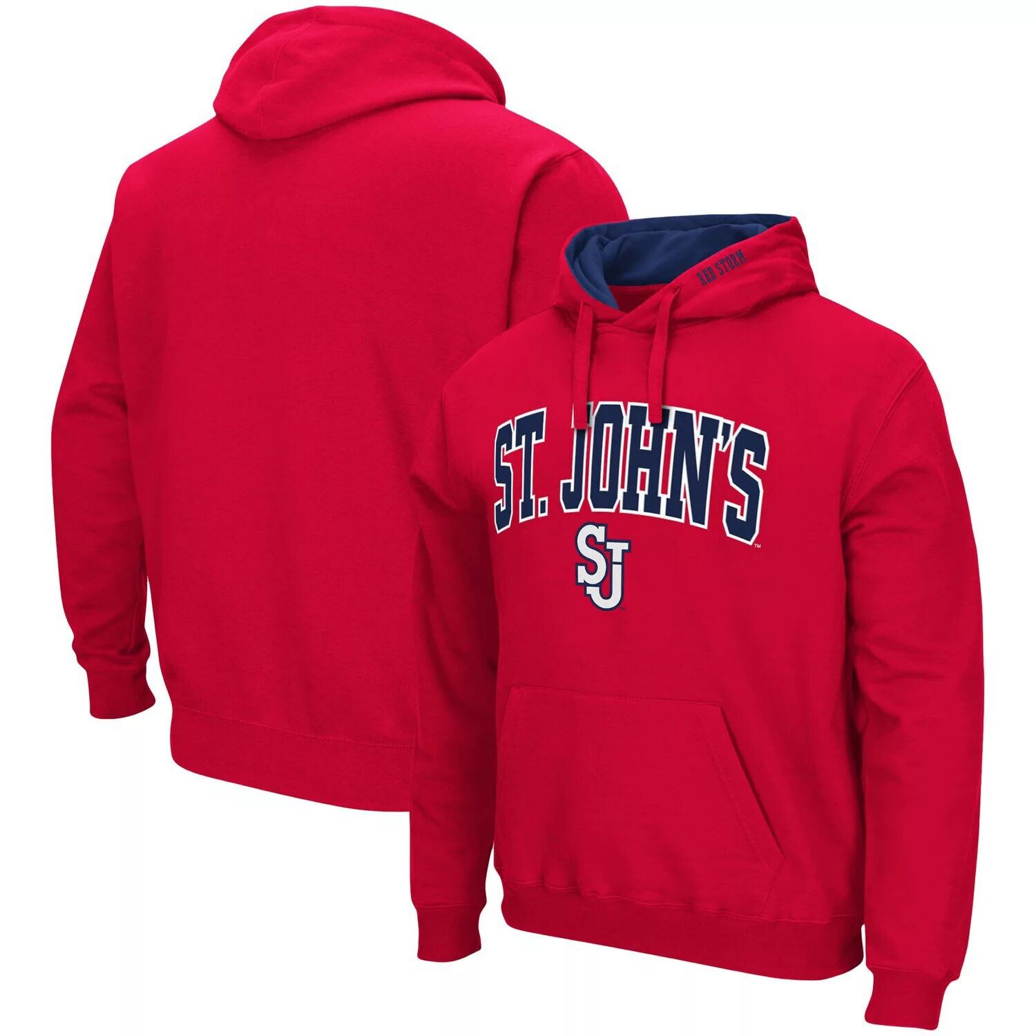 Мужской красный пуловер с капюшоном St. Johns Red Storm с аркой и логотипом Colosseum
Мужской красный пуловер с капюшоном St. Johns Red Storm с аркой и логотипом Colosseum