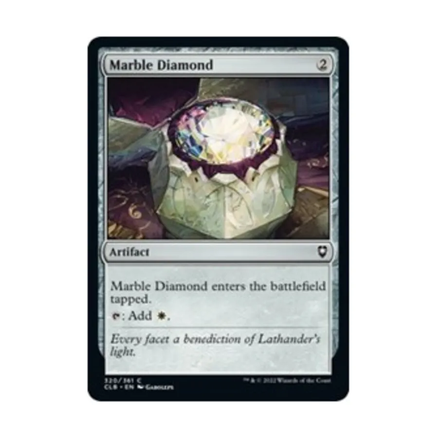 CCG Мраморный бриллиант (C) (фольга), MTG - Commander Legends - Battle for Baldur's Gate
CCG Мраморный бриллиант (C) (фольга), MTG - Commander Legends - Battle for Baldur's Gate