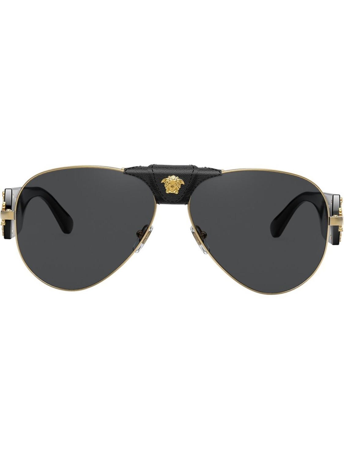 Versace Eyewear солнцезащитные очки-авиаторы с декором Medusa, золотистый
Versace Eyewear солнцезащитные очки-авиаторы с декором Medusa, золотистый