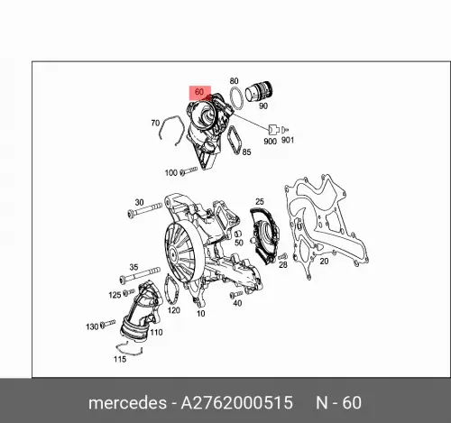 Термостат MB W212/ML II(W164)/GL (X164) mot.M276 A 276 200 05 15 MERCEDES-BENZ A276 200 05 15
Термостат MB W212/ML II(W164)/GL (X164) mot.M276 A 276 200 05 15 MERCEDES-BENZ A276 200 05 15