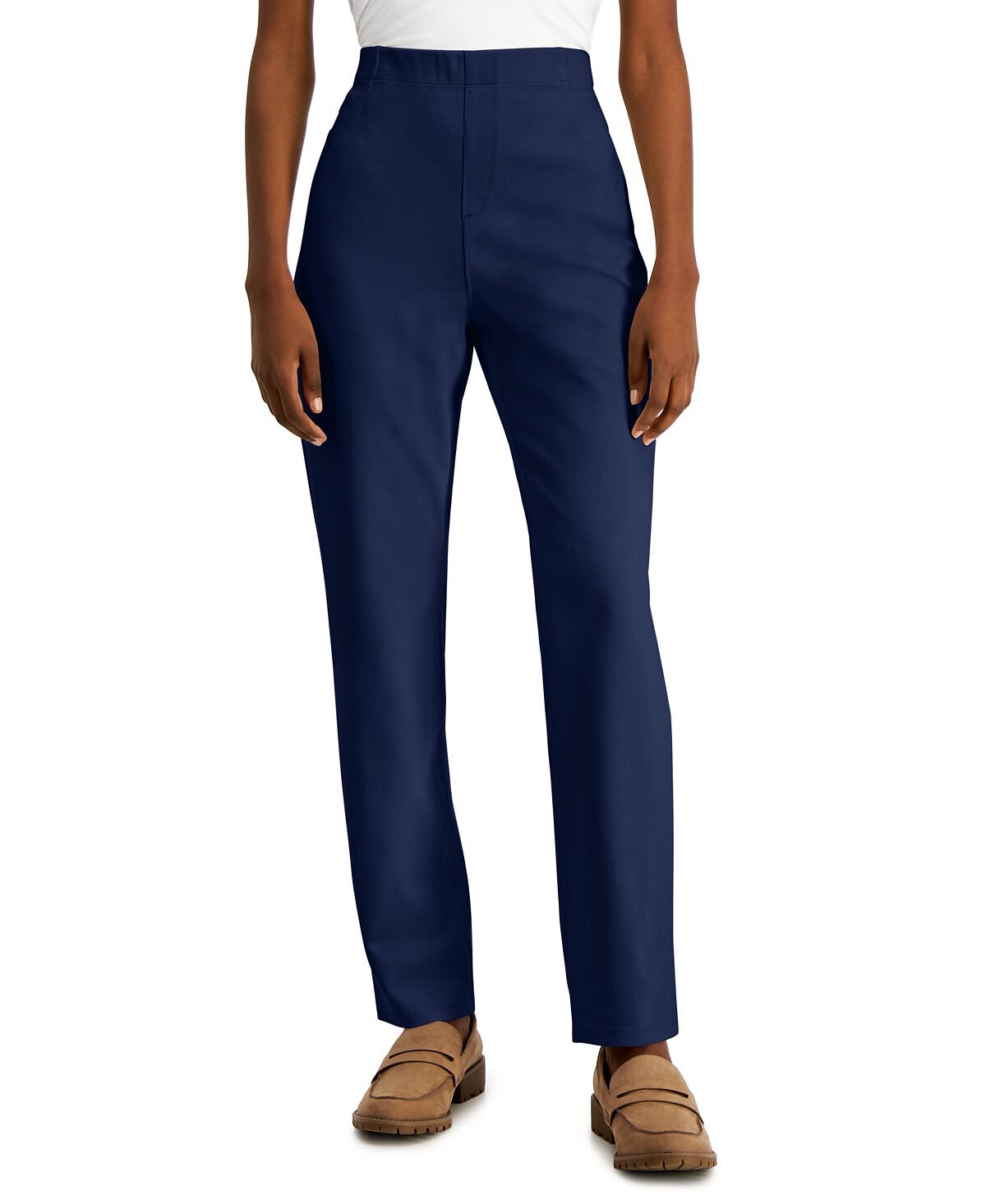 Брюки petite comfort без застежек, созданные для macy's Karen Scott, мульти, Синий
Брюки petite comfort без застежек, созданные для macy's Karen Scott, мульти, Синий