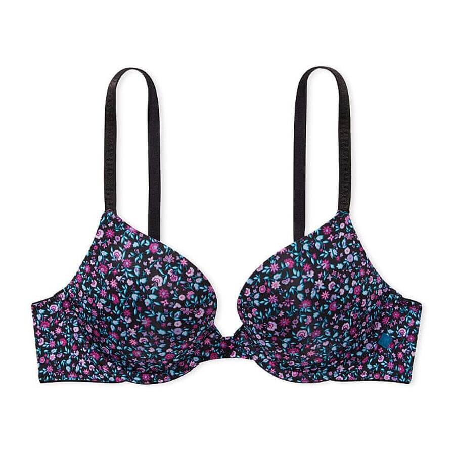 Бюстгальтер Victoria's Secret Sexy Tee Paisley Lace Push-Up, черный/мультиколор
Бюстгальтер Victoria's Secret Sexy Tee Paisley Lace Push-Up, черный/мультиколор