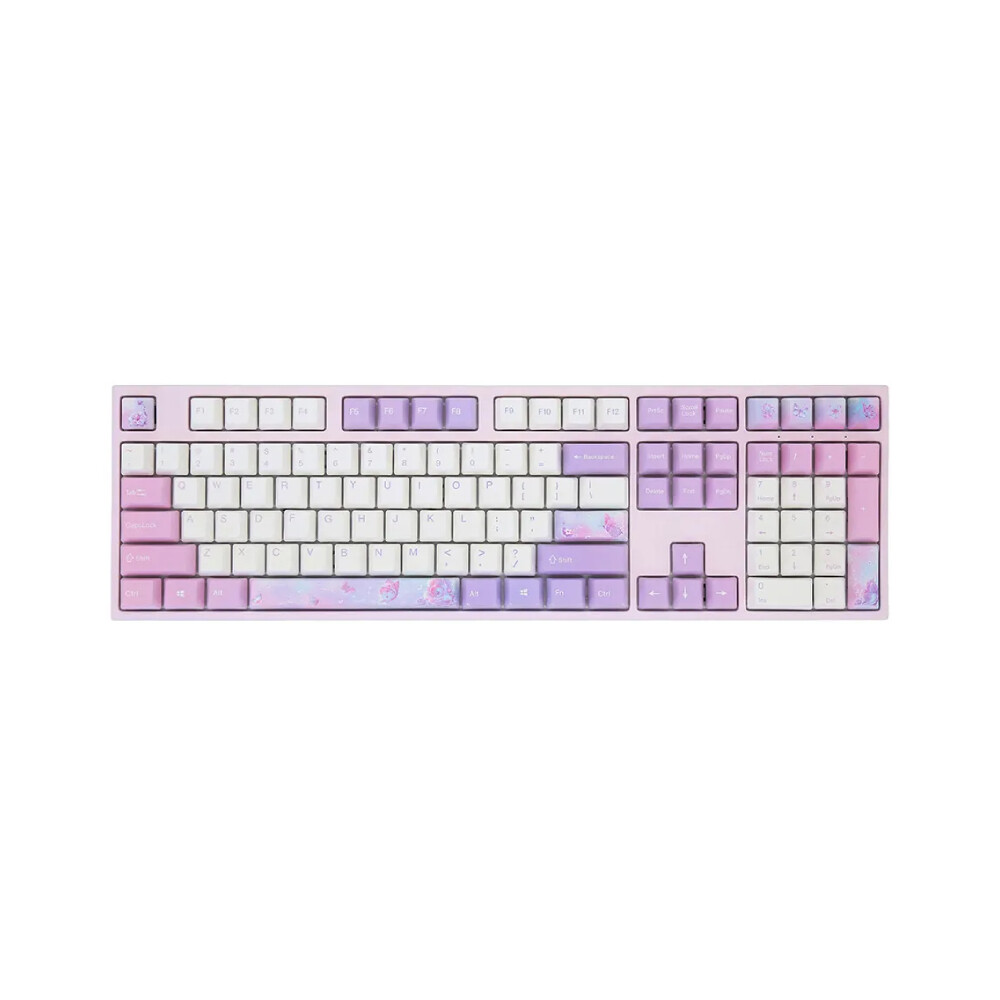 Механическая игровая проводная клавиатура Varmilo Dreams on Board 108, Cherry MX Silent Red, сиреневый, англ. раскладка
Механическая игровая проводная клавиатура Varmilo Dreams on Board 108, Cherry MX Silent Red, сиреневый, англ. раскладка