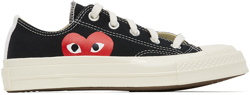 Черные кроссовки Converse Edition Half Heart Chuck 70 Low Comme des Garçons Play
Черные кроссовки Converse Edition Half Heart Chuck 70 Low Comme des Garçons Play