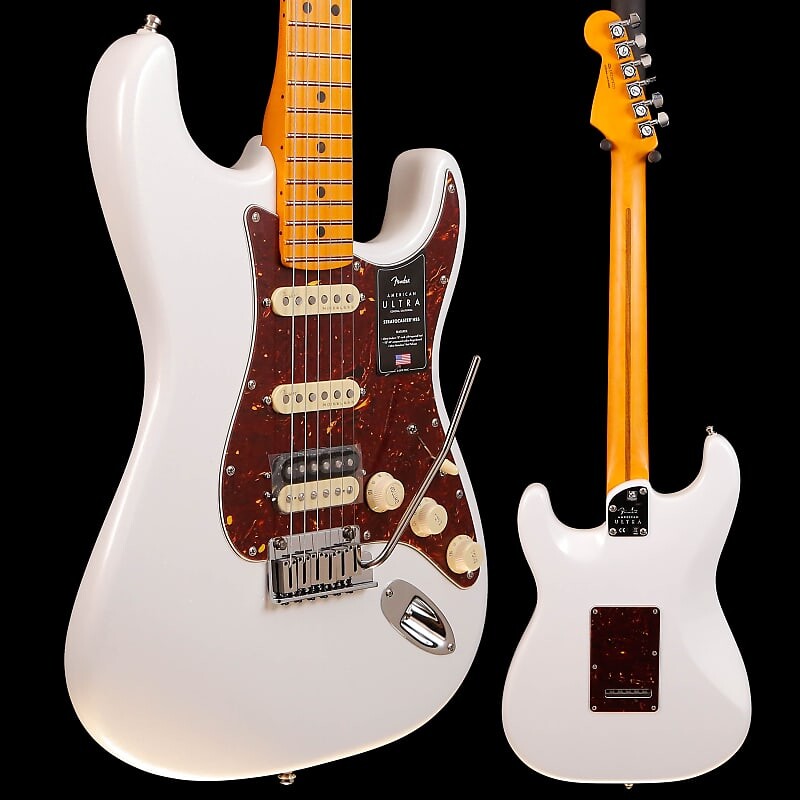 Fender American Ultra Stratocaster HSS, Maple Fb, Arctic Pearl 8lbs 4.8oz American Ultra Stratocaster HSS, Maple Fb, Arctic Pearl 723
Fender American Ultra Stratocaster HSS, Maple Fb, Arctic Pearl 8lbs 4.8oz American Ultra Stratocaster HSS, Maple Fb, Arctic Pearl 723