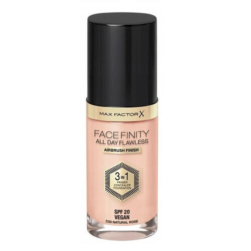 Max Factor Facefinity All Day Flawless 3in1 Liquid Foundation C50 Natural Rose 30мл
Max Factor Facefinity All Day Flawless 3in1 Liquid Foundation C50 Natural Rose 30мл