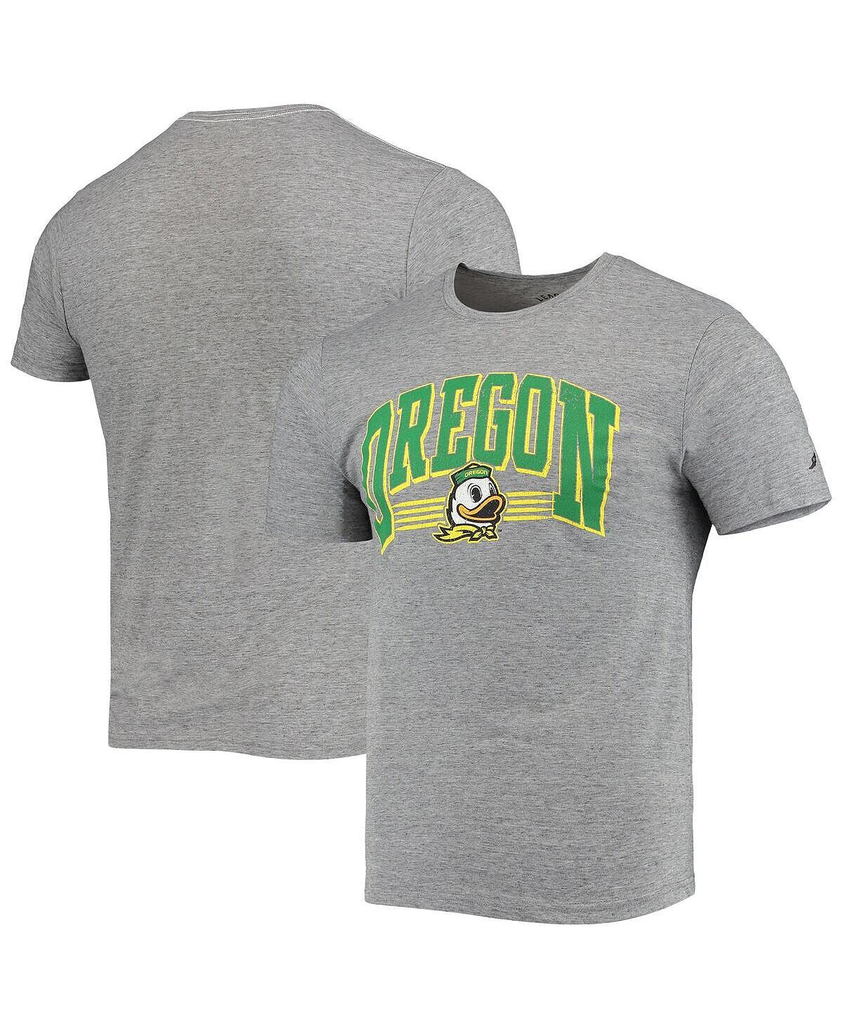 Мужская футболка из переработанного джерси с меланжевым принтом oregon ducks upperclassman reclaim League Collegiate Wear, мульти
Мужская футболка из переработанного джерси с меланжевым принтом oregon ducks upperclassman reclaim League Collegiate Wear, мульти