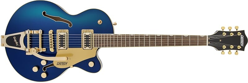 G5655TG Electromatic Center Block Jr. с оборудованием Bigsby и Gold, лазурный металлик Gretsch 2509700551
G5655TG Electromatic Center Block Jr. с оборудованием Bigsby и Gold, лазурный металлик Gretsch 2509700551
