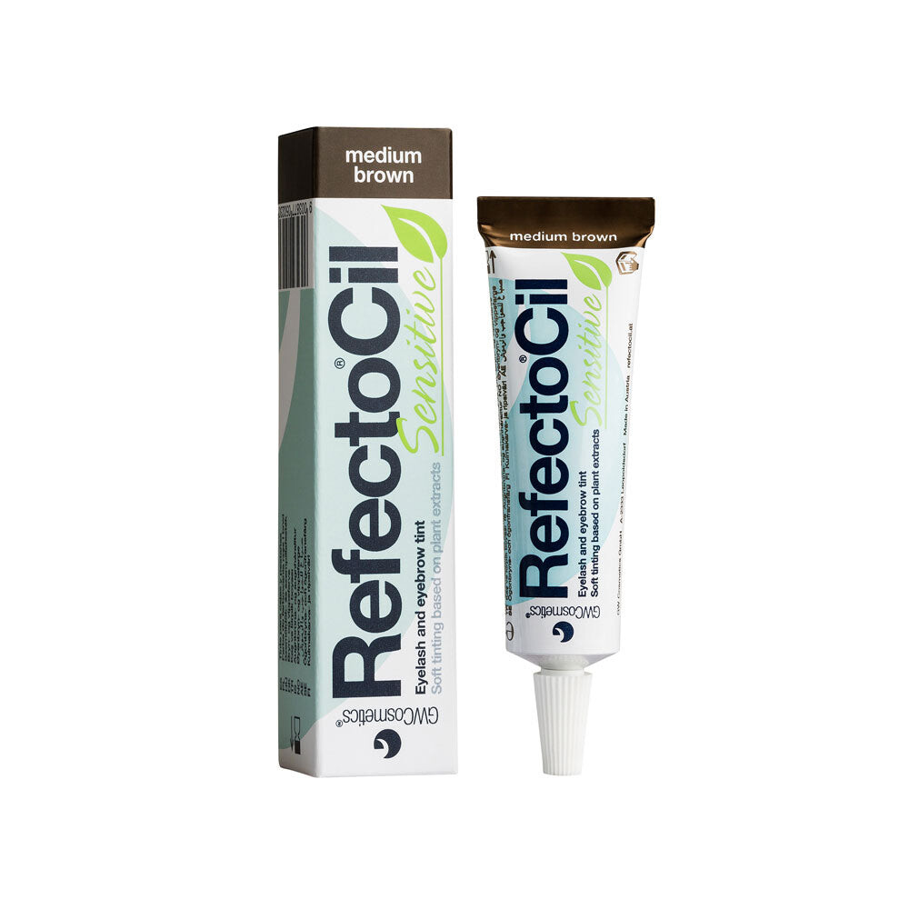 Refectocil Sensitive Eyelash And Eyebrow Tint хна для бровей и ресниц Medium Brown 15мл
Refectocil Sensitive Eyelash And Eyebrow Tint хна для бровей и ресниц Medium Brown 15мл