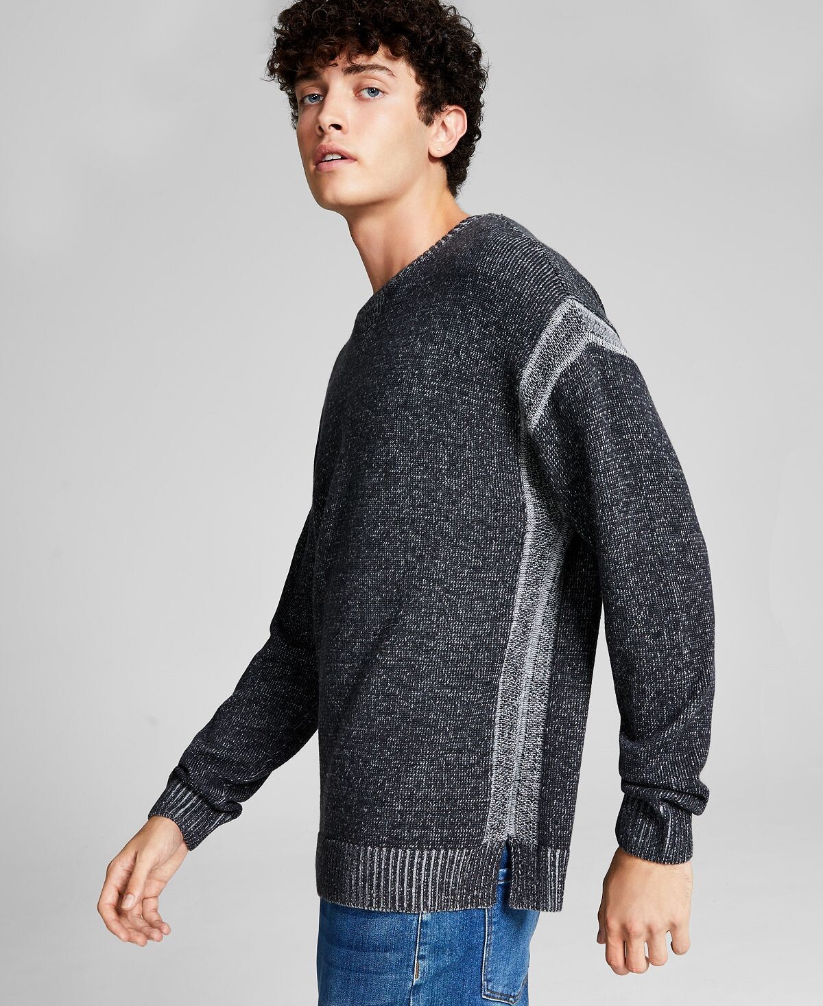 Мужской свитер с объемными рукавами и деталями, созданный для macy's And Now This, мульти
Мужской свитер с объемными рукавами и деталями, созданный для macy's And Now This, мульти