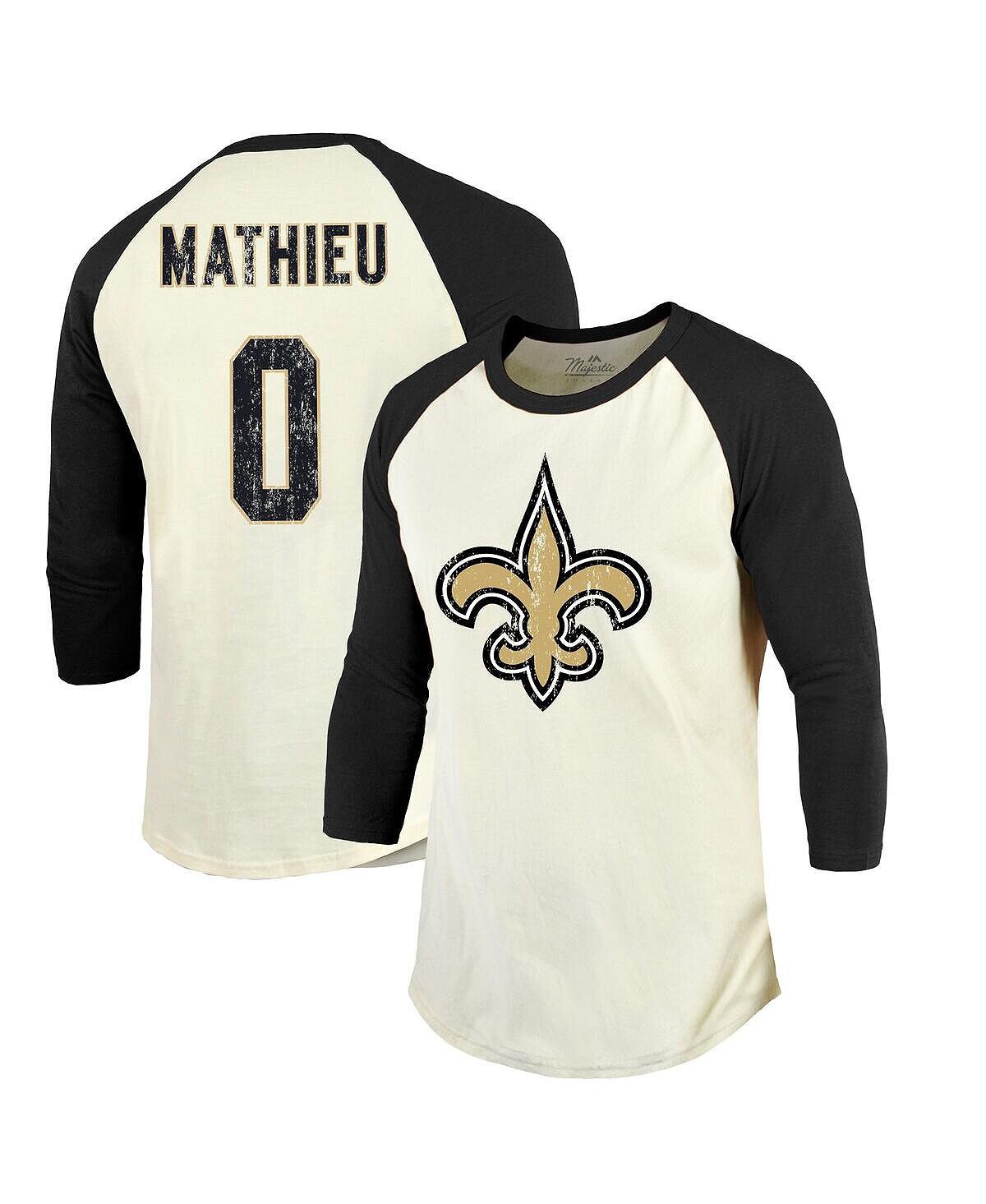 Мужская футболка threads tyrann mathieu cream, black new orleans saints name & number реглан с рукавами 3/4 Majestic, мульти
Мужская футболка threads tyrann mathieu cream, black new orleans saints name & number реглан с рукавами 3/4 Majestic, мульти