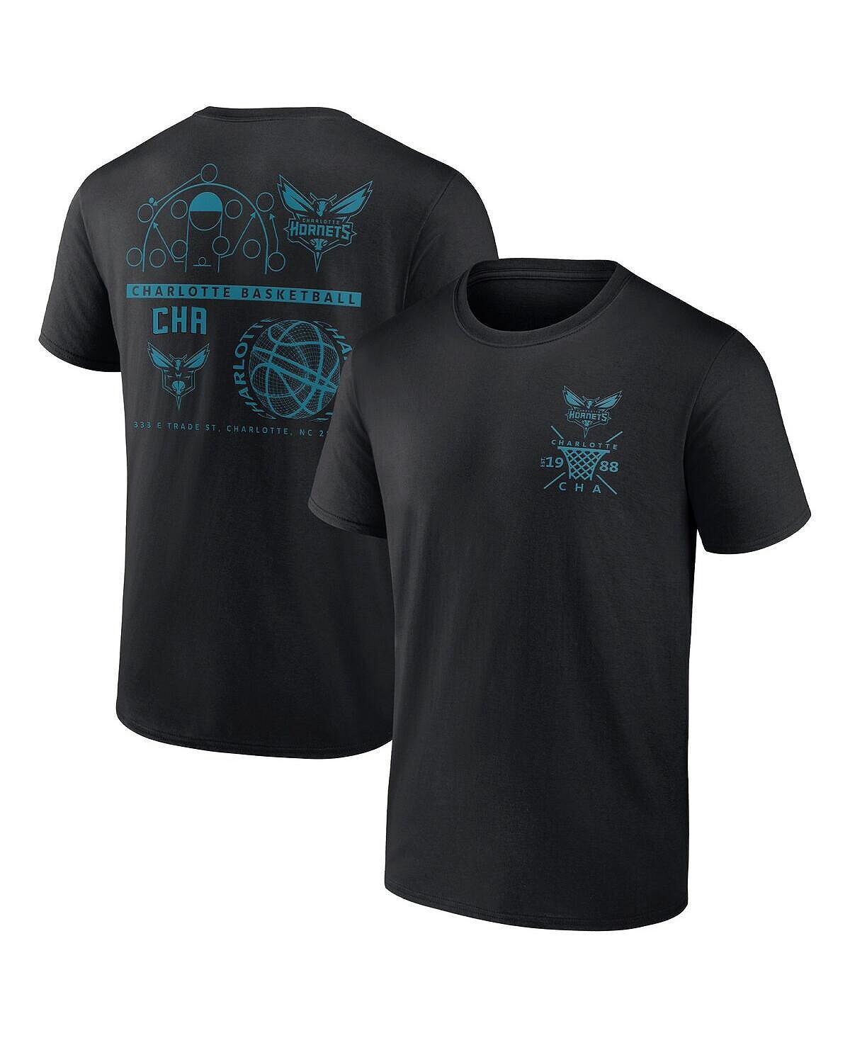 Мужская фирменная черная футболка charlotte hornets court street collective Fanatics, черный
Мужская фирменная черная футболка charlotte hornets court street collective Fanatics, черный
