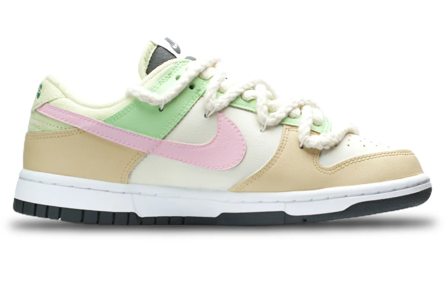 Кроссовки Nike Dunk Skateboarding Shoes Women's Low-top Cream White Green Pink, зеленый
Кроссовки Nike Dunk Skateboarding Shoes Women's Low-top Cream White Green Pink, зеленый